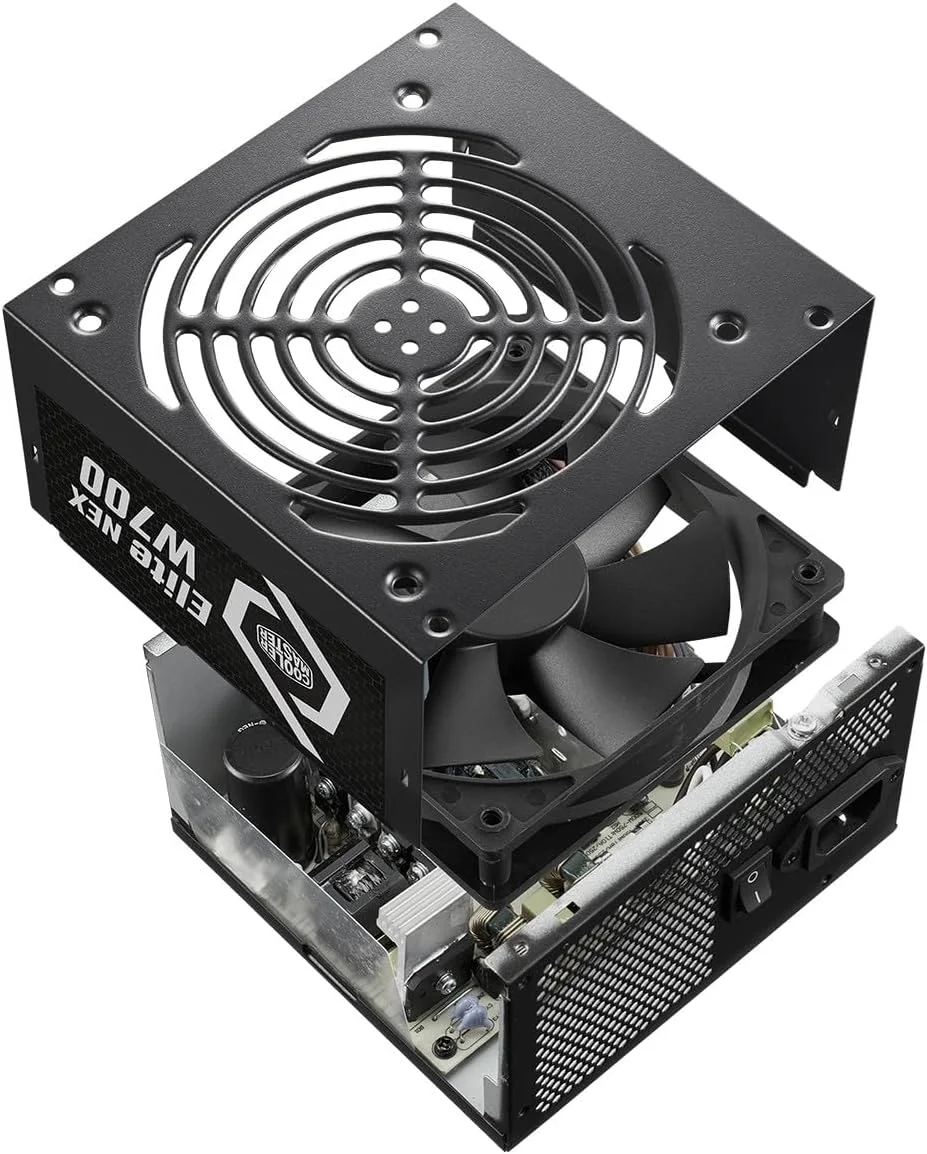 منبع تغذیه کولر مستر Elite NEX W700 80+، سفید