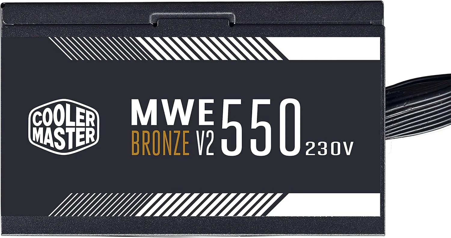 منبع تغذیه کامپیوتر کولر مستر MWE 550 Bronze 230V V2 (دوشاخه EU)، دارای گواهینامه 80 PLUS Bronze، فن HDB حساس به دما، مدار DC-DC + LLC با ریل +12 ولت، غیر ماژولار منبع تغذیه کامپیوتر کولر مستر MWE 550 Bronze 230V V2 (دوشاخه EU)، دارای گواهینامه 80 PLUS Bronze، فن HDB حساس به دما، مدار DC-DC + LLC با ریل +12 ولت، غیر ماژولار