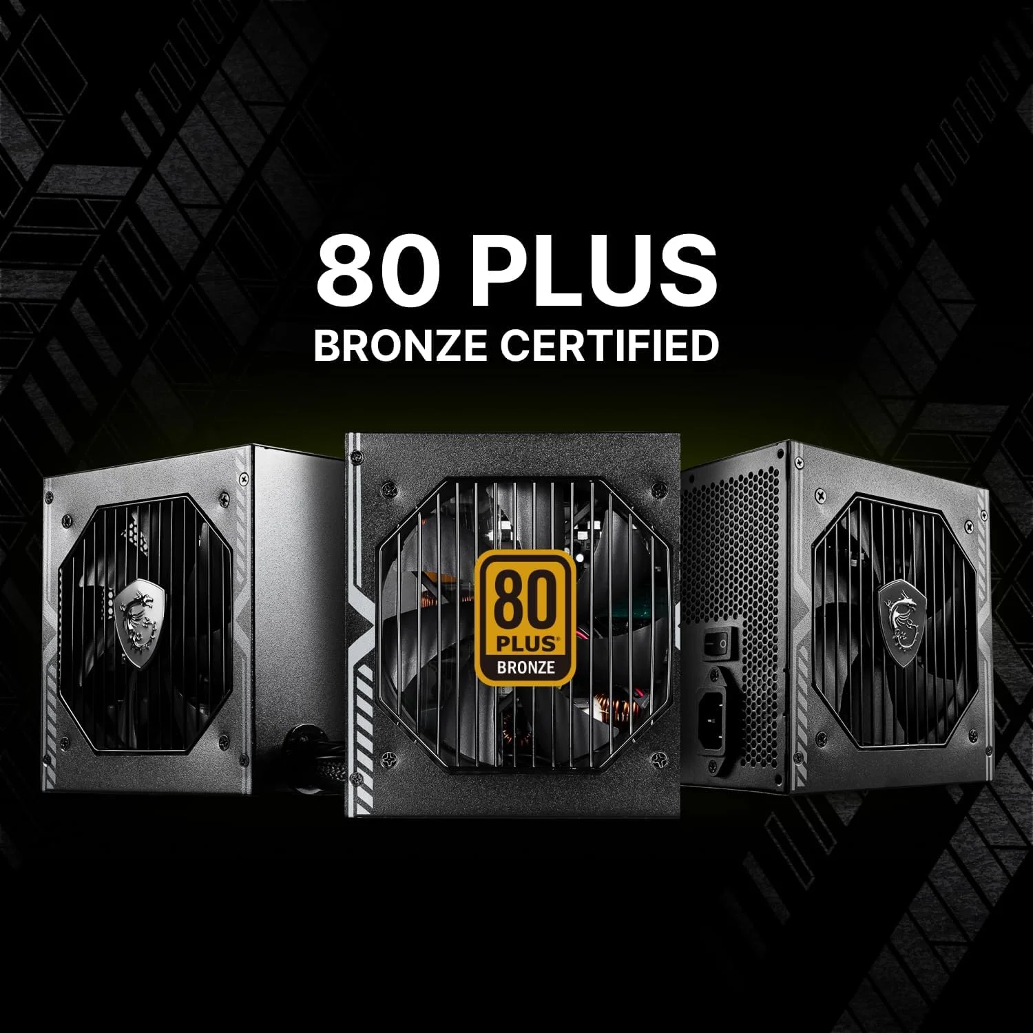 منبع تغذیه گیمینگ MSI MAG A750BN PCIE 5 - آماده برای PCIE 5.0 - دارای گواهینامه 80 Plus Bronze با توان 750 وات - سایز کامپکت - ATX PSU منبع تغذیه گیمینگ MSI MAG A750BN PCIE 5 - آماده برای PCIE 5.0 - دارای گواهینامه 80 Plus Bronze با توان 750 وات - سایز کامپکت - ATX PSU
