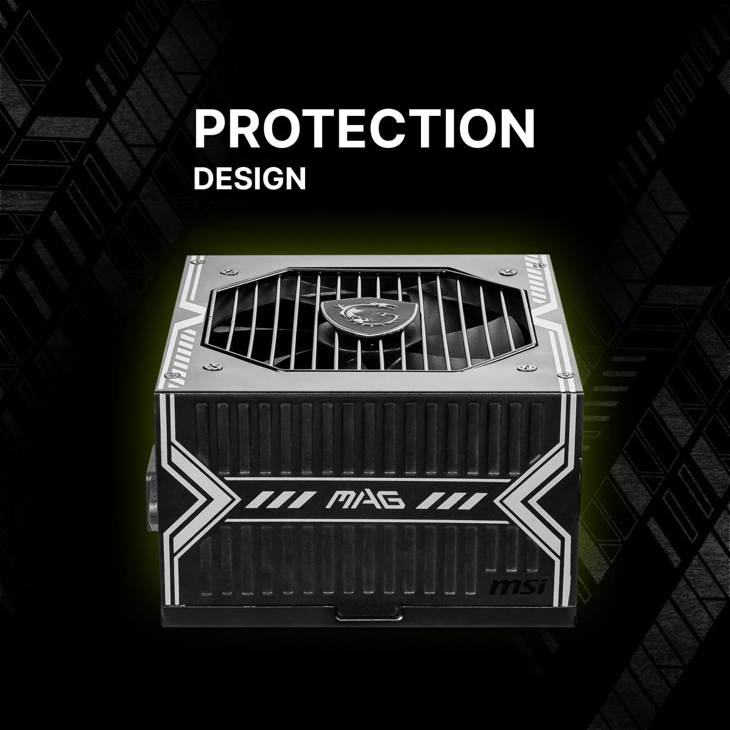 منبع تغذیه گیمینگ MSI MAG A750BN PCIE 5 - آماده برای PCIE 5.0 - دارای گواهینامه 80 Plus Bronze با توان 750 وات - سایز کامپکت - ATX PSU منبع تغذیه گیمینگ MSI MAG A750BN PCIE 5 - آماده برای PCIE 5.0 - دارای گواهینامه 80 Plus Bronze با توان 750 وات - سایز کامپکت - ATX PSU
