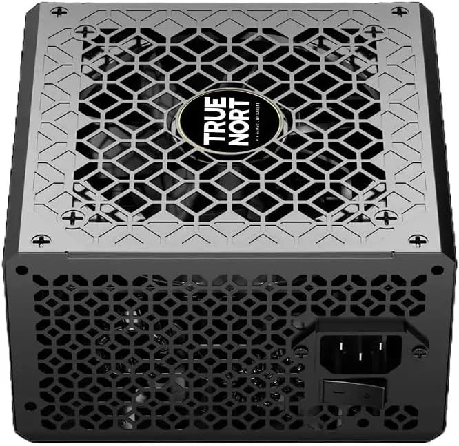 منبع تغذیه 1000 واتی TrueNort با گواهینامه 80 پلاس گلد، کاملاً ماژولار، ATX 3.1، PCIe 5.1، گواهینامه Cybenetics Gold، خازن های ژاپنی 12 ولت، عملکرد بی صدا، منبع تغذیه گیمینگ سایز 150 میلی متر، مشکی منبع تغذیه 1000 واتی TrueNort با گواهینامه 80 پلاس گلد، کاملاً ماژولار، ATX 3.1، PCIe 5.1، گواهینامه Cybenetics Gold، خازن های ژاپنی 12 ولت، عملکرد بی صدا، منبع تغذیه گیمینگ سایز 150 میلی متر، مشکی