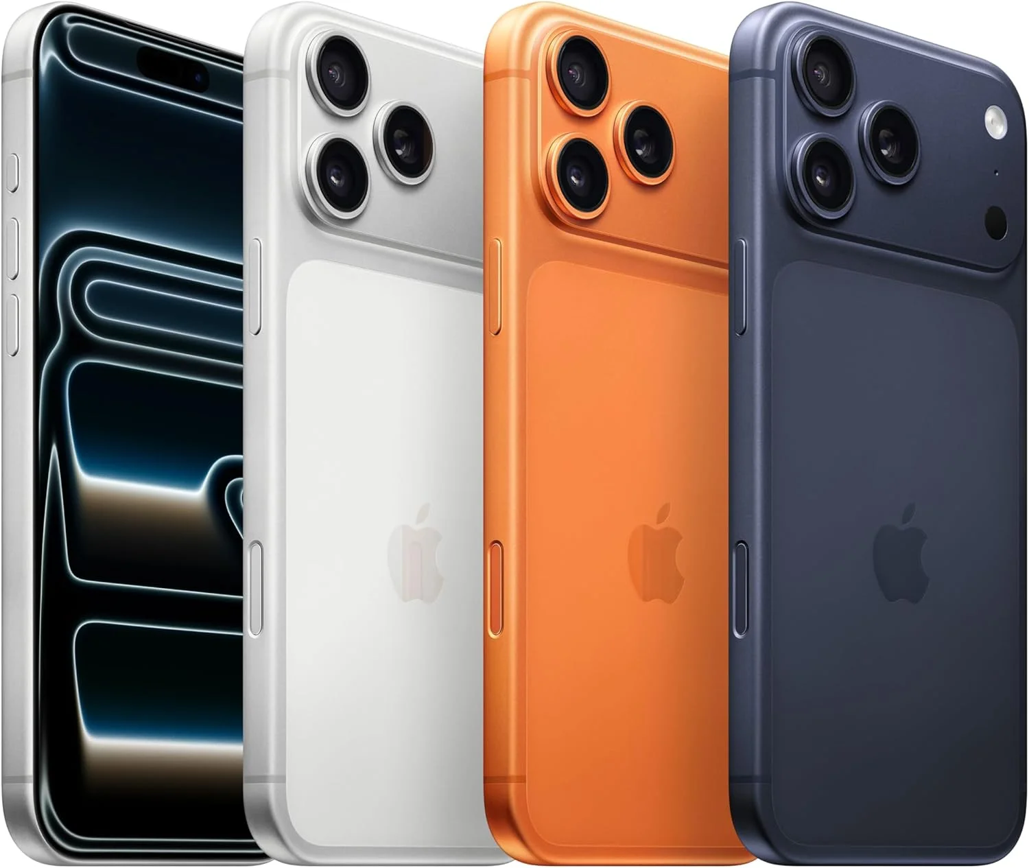 اپل آیفون 17 پرو مکس 512 گیگابایت: نمایشگر 6.9 اینچی با ProMotion، تراشه A19 Pro، بهترین عمر باتری در بین تمام آیفون ها، سیستم دوربین Pro Fusion، دوربین جلوی Center Stage; آبی تیره اپل آیفون 17 پرو مکس 512 گیگابایت: نمایشگر 6.9 اینچی با ProMotion، تراشه A19 Pro، بهترین عمر باتری در بین تمام آیفون ها، سیستم دوربین Pro Fusion، دوربین جلوی Center Stage; آبی تیره