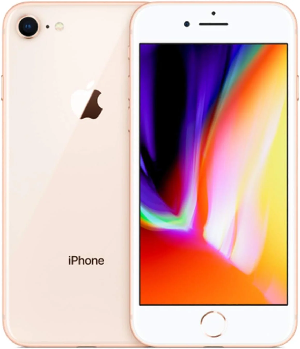 گوشی آیفون 8 (بازسازی شده) اپل بدون FaceTime - 256 گیگابایت، 4G LTE، طلایی