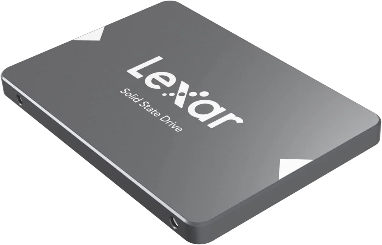 درایو حالت جامد داخلی Lexar NS100 256GB 2.5” SATA III SSD، سرعت خواندن تا 550 مگابایت بر ثانیه (LNS100-256RB)