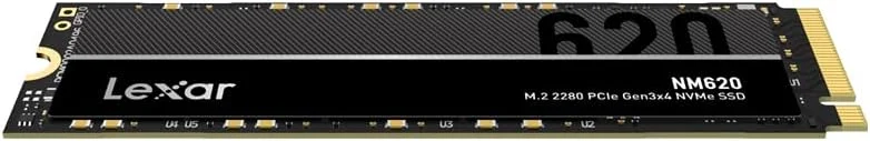 درایو حالت جامد داخلی Lexar NM620 M.2 2280 PCIe Gen3x4 NVMe، ظرفیت 1 ترابایت درایو حالت جامد داخلی Lexar NM620 M.2 2280 PCIe Gen3x4 NVMe، ظرفیت 1 ترابایت