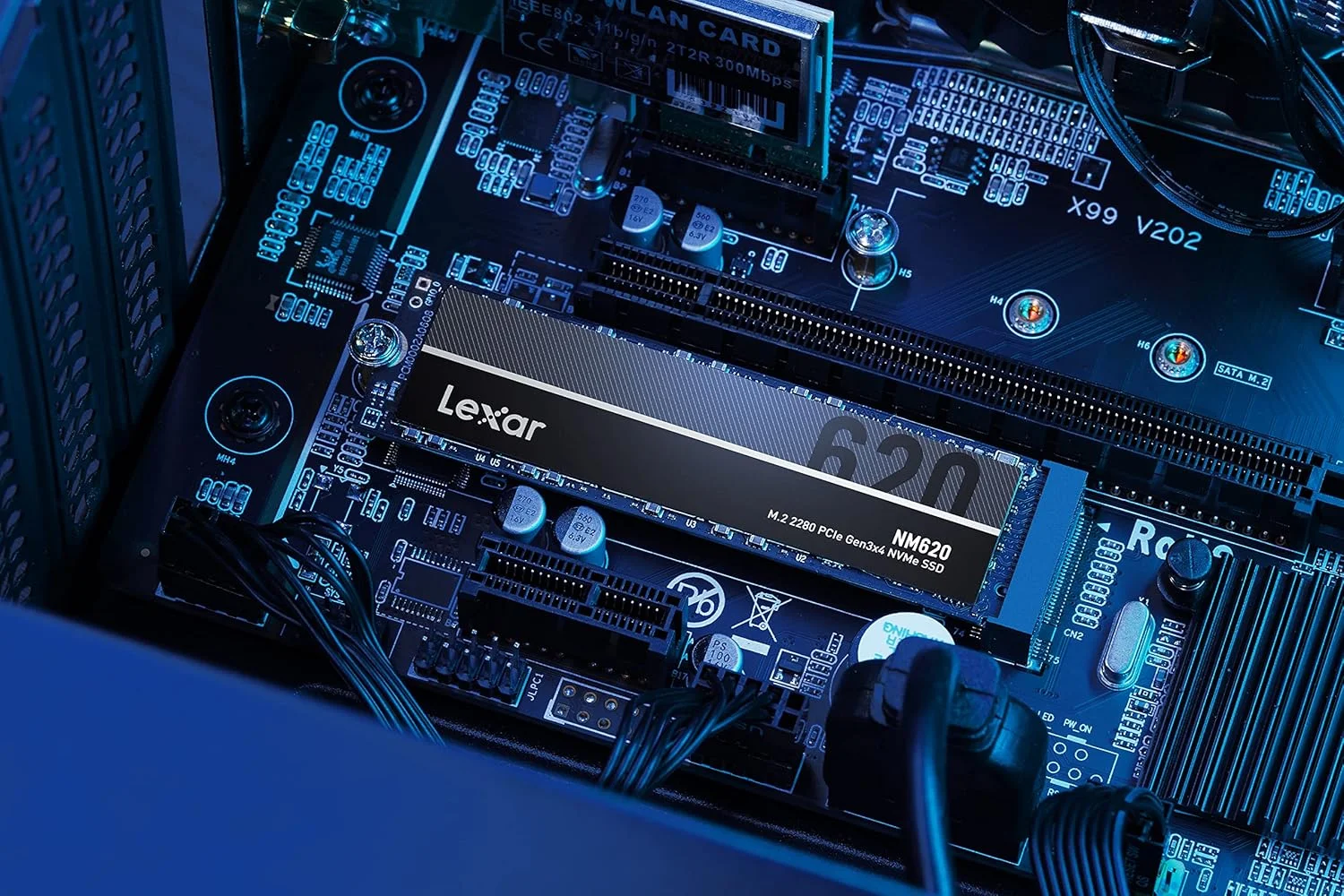 درایو SSD اینترنال Lexar NM620 با ظرفیت 256 گیگابایت، M.2 2280 PCIe Gen3x4 NVMe 1.4، سرعت خواندن تا 3500 مگابایت بر ثانیه، سرعت نوشتن 1300 مگابایت بر ثانیه، فلش 3D NAND، مناسب برای علاقه مندان به کامپیوتر و گیمرها (LNM620X256G-RNNNG) درایو SSD اینترنال Lexar NM620 با ظرفیت 256 گیگابایت، M.2 2280 PCIe Gen3x4 NVMe 1.4، سرعت خواندن تا 3500 مگابایت بر ثانیه، سرعت نوشتن 1300 مگابایت بر ثانیه، فلش 3D NAND، مناسب برای علاقه مندان به کامپیوتر و گیمرها (LNM620X256G-RNNNG)
