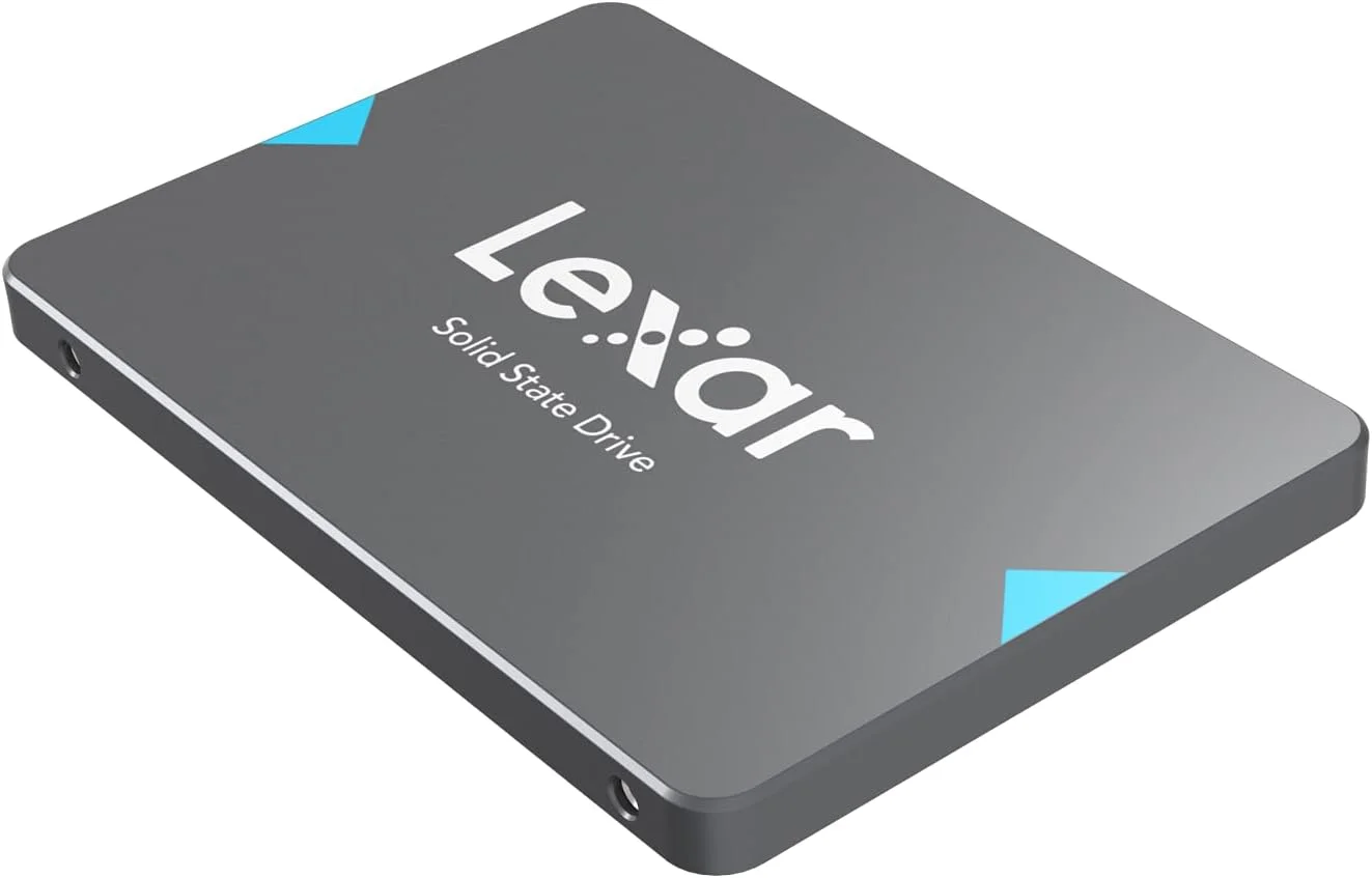 درایو SSD اینترنال Lexar NQ100 2TB 2.5" SATA III – سرعت خواندن تا 550 مگابایت بر ثانیه، درایو حالت جامد داخلی برای لپ تاپ و دسکتاپ