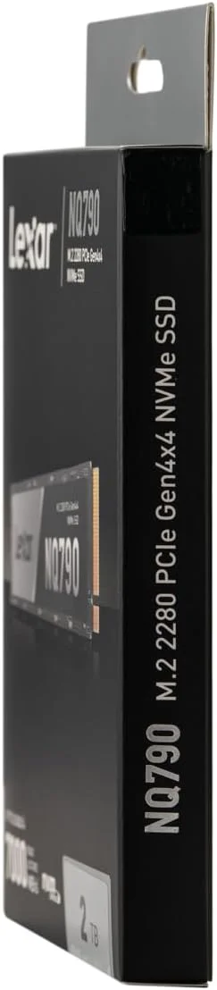 درایو SSD داخلی Lexar NQ790 M.2 با ظرفیت 2 ترابایت NVMe، PCIe 4.0 Gen4x4، سرعت خواندن 7000 مگابایت بر ثانیه، سرعت نوشتن 6000 مگابایت بر ثانیه، درایو حالت جامد داخلی، برای بازی و ویرایش ویدیو درایو SSD داخلی Lexar NQ790 M.2 با ظرفیت 2 ترابایت NVMe، PCIe 4.0 Gen4x4، سرعت خواندن 7000 مگابایت بر ثانیه، سرعت نوشتن 6000 مگابایت بر ثانیه، درایو حالت جامد داخلی، برای بازی و ویرایش ویدیو
