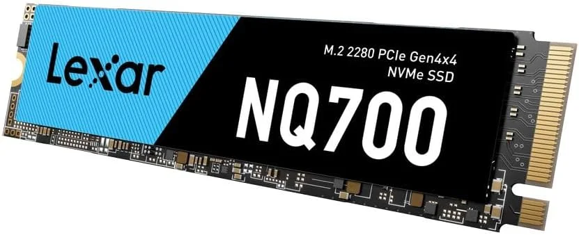 درایو حالت جامد Lexar NQ700 1TB M.2 2280 NVMe SSD PCIe Gen4 با سرعت خواندن تا 4500 مگابایت بر ثانیه و سرعت نوشتن 2100 مگابایت بر ثانیه