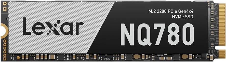 درایو حالت جامد داخلی Lexar 2TB NQ780 SSD PCIe Gen4 NVMe M.2 2280، سرعت خواندن/نوشتن تا 7000/5000 مگابایت بر ثانیه، سازگار با PS5، برای گیمرها و سازندگان (LNQ780X002T-RNNNU)