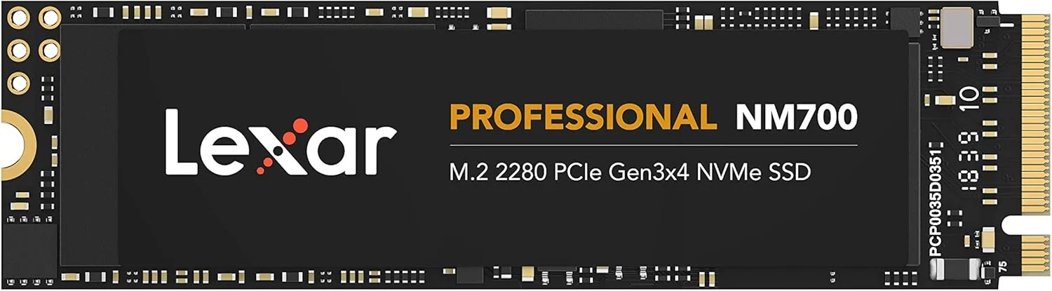 درایو SSD لکسار Professional NM700 M.2 2280 NVMe، ظرفیت 256 گیگابایت
