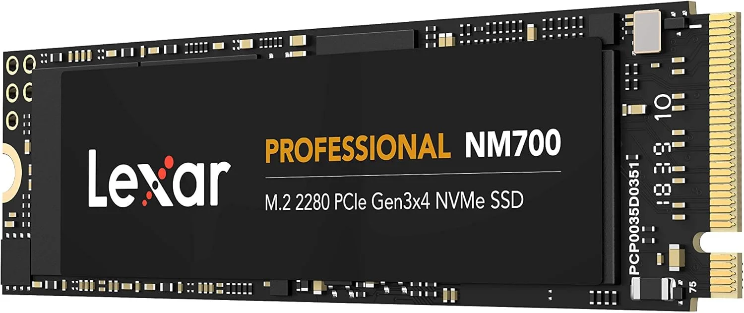 درایو SSD لکسار Professional NM700 M.2 2280 NVMe، ظرفیت 256 گیگابایت
