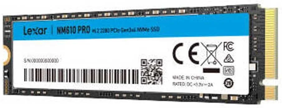 درایو SSD لکسار NM610 Pro 2 ترابایت (2000 گیگابایت) - NVMe M.2 نوع 2280 درایو SSD لکسار NM610 Pro 2 ترابایت (2000 گیگابایت) - NVMe M.2 نوع 2280