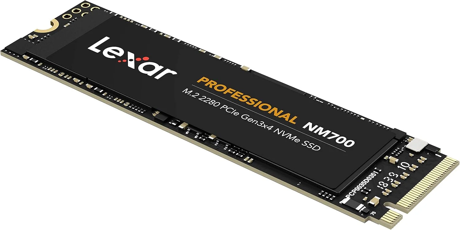 درایو SSD لکسار Professional NM700 M.2 2280 NVMe، ظرفیت 256 گیگابایت