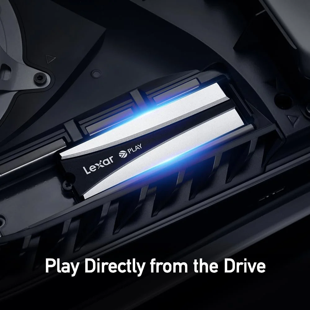 حافظه اس اس دی داخلی Lexar PLAY 2280 PCIe Gen 4x4 NVMe با ظرفیت 4 ترابایت، مناسب برای PS5، سرعت خواندن/نوشتن تا 7400/6500 مگابایت بر ثانیه (LNMPLY8004T-RNNNU) حافظه اس اس دی داخلی Lexar PLAY 2280 PCIe Gen 4x4 NVMe با ظرفیت 4 ترابایت، مناسب برای PS5، سرعت خواندن/نوشتن تا 7400/6500 مگابایت بر ثانیه (LNMPLY8004T-RNNNU)