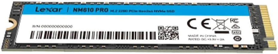 حافظه اس اس دی لکسار NM610 Pro با ظرفیت 1 ترابایت (1000 گیگابایت) - NVMe M.2 نوع 2280