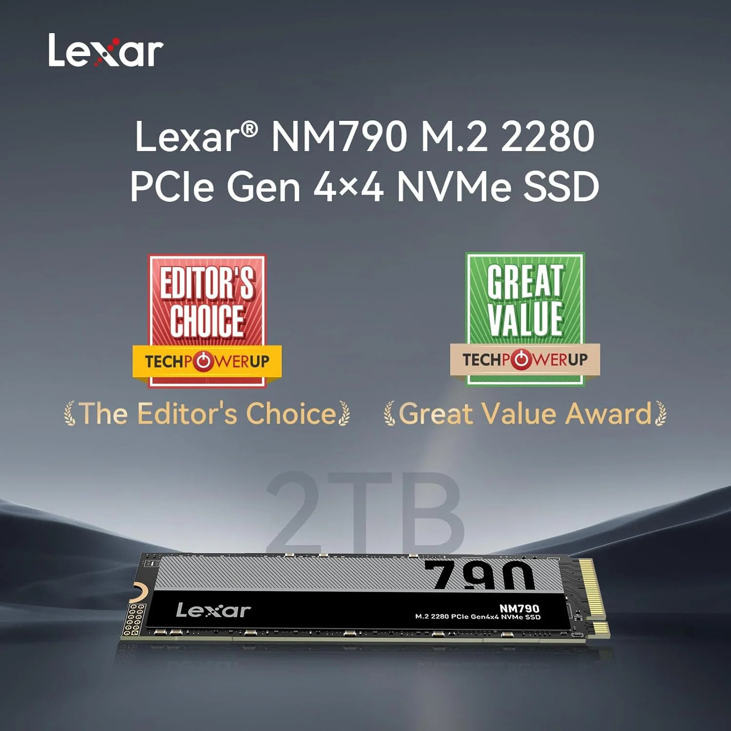 حافظه اس اس دی M.2 لکسار 2 ترابایت PCIe Gen 4X4 NVMe