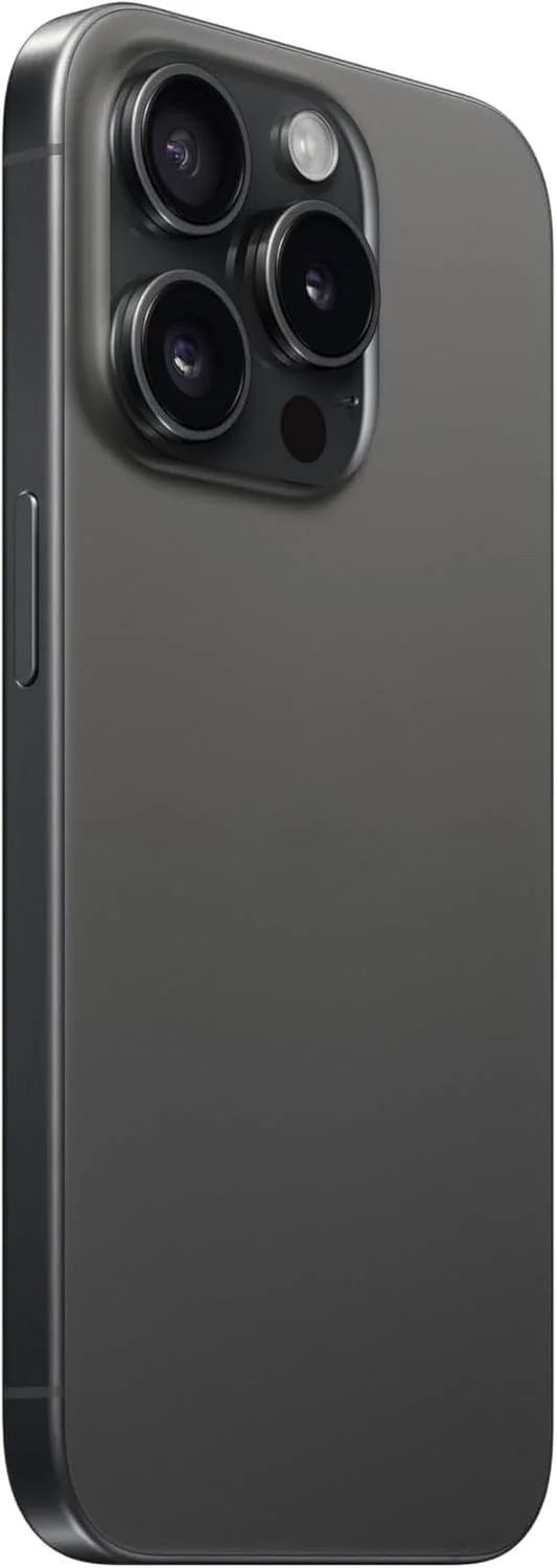 15 Pro Max - آنلاک شده - تراشه A17 Pro، دوربین 48 مگاپیکسلی، USB-C، نمایشگر 6.7 اینچی Super Retina XDR - انتخاب گزینه حافظه (تیتانیوم مشکی، 256 گیگابایت، 8 گیگابایت) 15 Pro Max - آنلاک شده - تراشه A17 Pro، دوربین 48 مگاپیکسلی، USB-C، نمایشگر 6.7 اینچی Super Retina XDR - انتخاب گزینه حافظه (تیتانیوم مشکی، 256 گیگابایت، 8 گیگابایت)