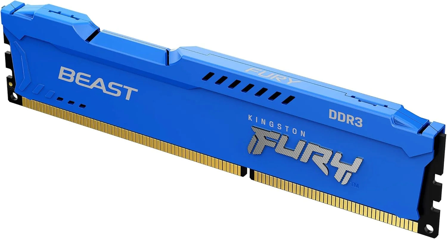 رم 8 گیگابایتی 1600 DDR3 DIMM FURY Beast آبی