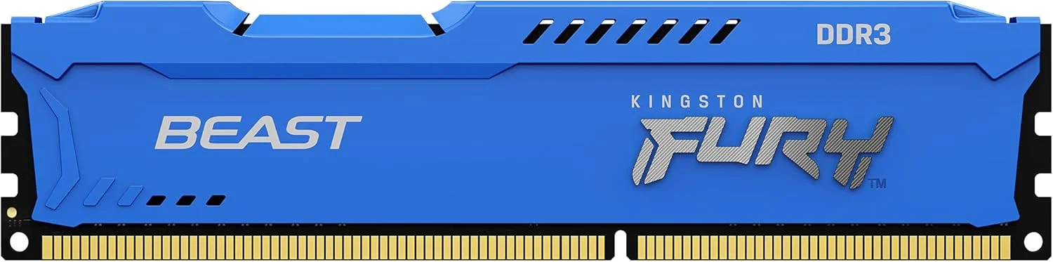 رم 8 گیگابایتی 1600 DDR3 DIMM FURY Beast آبی رم 8 گیگابایتی 1600 DDR3 DIMM FURY Beast آبی