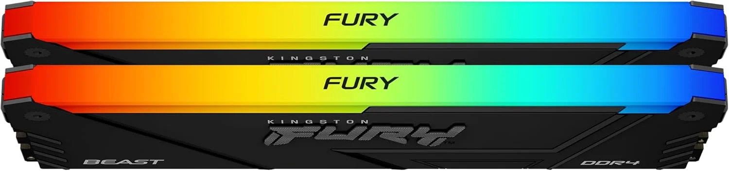 حافظه کامپیوتر کینگستون FURY Beast RGB 64GB 3600MT/s DDR4 CL18 DIMM (کیت 2 عددی) مدل KF436C18BB2AK2/64 حافظه کامپیوتر کینگستون FURY Beast RGB 64GB 3600MT/s DDR4 CL18 DIMM (کیت 2 عددی) مدل KF436C18BB2AK2/64