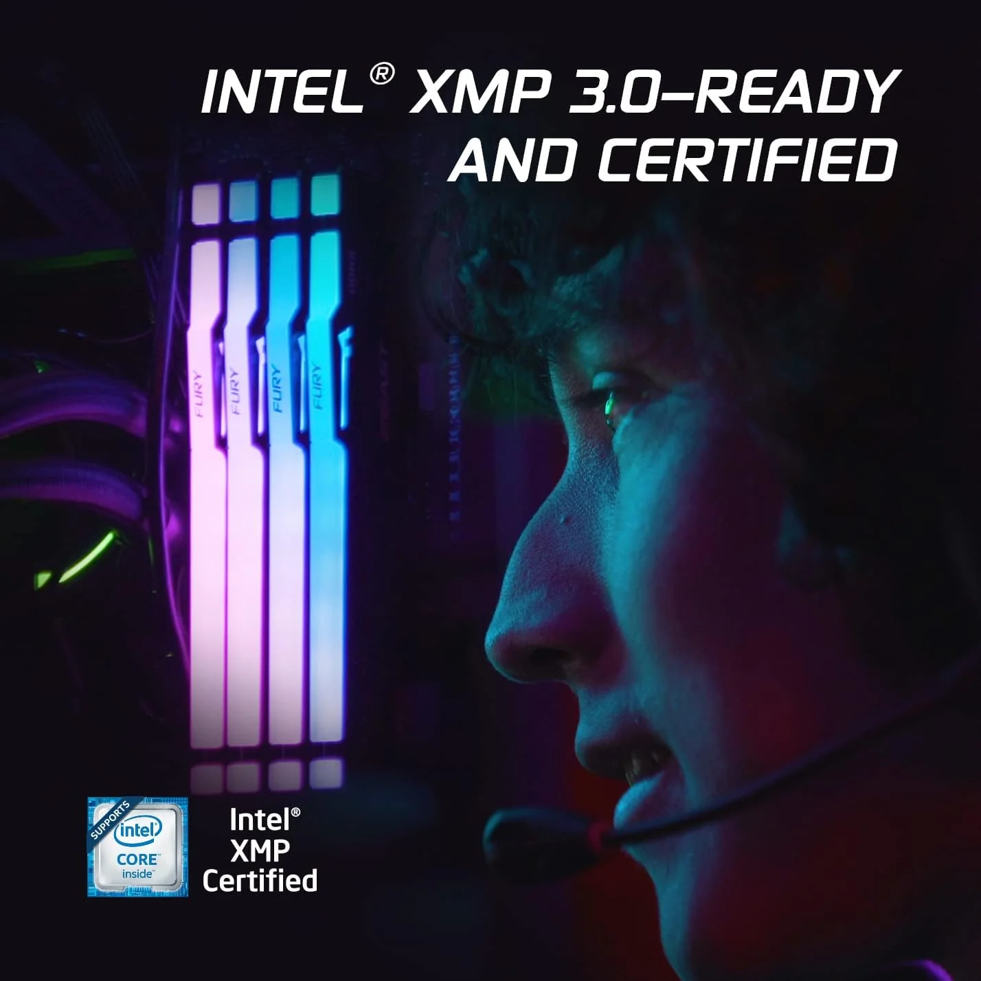 حافظه رم گیمینگ کینگستون FURY Beast Black RGB XMP DDR5 با ظرفیت 128 گیگابایت و سرعت 5600MT/s CL40 DIMM (کیت 4 عددی) - KF556C40BBAK4-128 حافظه رم گیمینگ کینگستون FURY Beast Black RGB XMP DDR5 با ظرفیت 128 گیگابایت و سرعت 5600MT/s CL40 DIMM (کیت 4 عددی) - KF556C40BBAK4-128