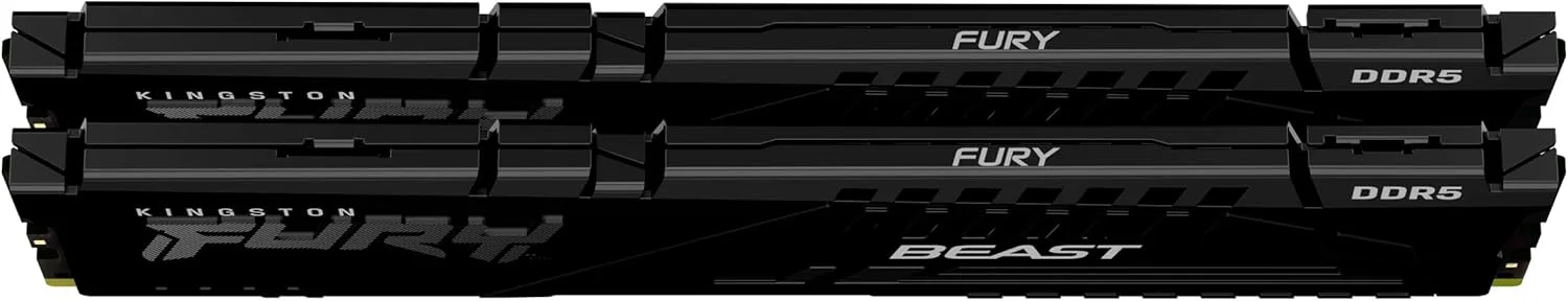 کیت حافظه رم گیمینگ دسکتاپ کینگستون FURY Beast Black EXPO DDR5 16 گیگابایت (2x8 گیگابایت) 5600MT/s DDR5 CL36 DIMM - KF556C36BBEK2-16 کیت حافظه رم گیمینگ دسکتاپ کینگستون FURY Beast Black EXPO DDR5 16 گیگابایت (2x8 گیگابایت) 5600MT/s DDR5 CL36 DIMM - KF556C36BBEK2-16