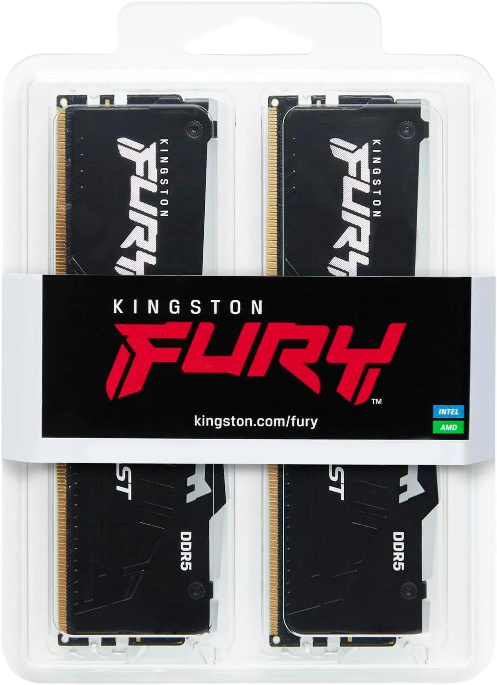 کیت حافظه رم گیمینگ دسکتاپ کینگستون FURY Beast Black EXPO DDR5 16 گیگابایت (2x8 گیگابایت) 5600MT/s DDR5 CL36 DIMM - KF556C36BBEK2-16 کیت حافظه رم گیمینگ دسکتاپ کینگستون FURY Beast Black EXPO DDR5 16 گیگابایت (2x8 گیگابایت) 5600MT/s DDR5 CL36 DIMM - KF556C36BBEK2-16