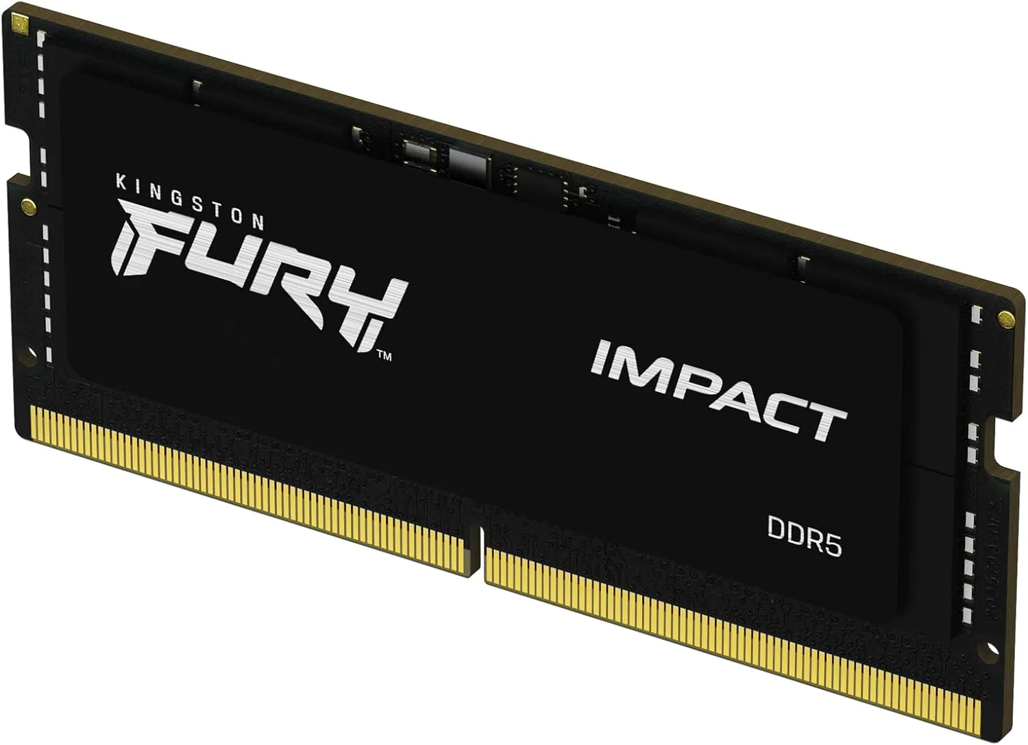 رم لپ تاپ کینگستون Fury Impact با ظرفیت 16 گیگابایت، فرکانس 5600 مگاهرتز، DDR5 SODIMM و تاخیر CL40، مشکی رم لپ تاپ کینگستون Fury Impact با ظرفیت 16 گیگابایت، فرکانس 5600 مگاهرتز، DDR5 SODIMM و تاخیر CL40، مشکی