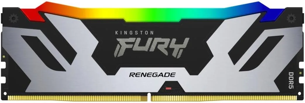 حافظه رم گیمینگ دسکتاپ کینگستون FURY Renegade RGB XMP با ظرفیت 96 گیگابایت، سرعت 6000MT/s، DDR5 CL32 DIMM (کیت 2 عددی) - KF560C32RSAK2-96 حافظه رم گیمینگ دسکتاپ کینگستون FURY Renegade RGB XMP با ظرفیت 96 گیگابایت، سرعت 6000MT/s، DDR5 CL32 DIMM (کیت 2 عددی) - KF560C32RSAK2-96