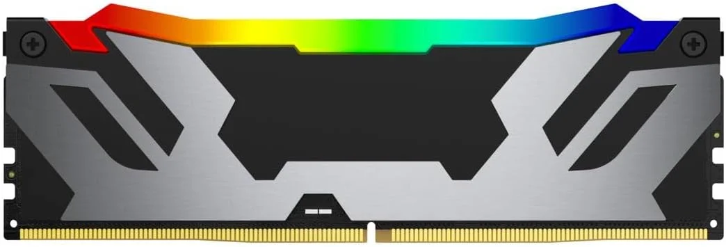 کینگستون FURY Renegade DDR5 RGB نقره ای/مشکی XMP 24 گیگابایت 8000MT/s CL38 DIMM حافظه رم گیمینگ دسکتاپ تک ماژول - KF580C38RSA-24 کینگستون FURY Renegade DDR5 RGB نقره ای/مشکی XMP 24 گیگابایت 8000MT/s CL38 DIMM حافظه رم گیمینگ دسکتاپ تک ماژول - KF580C38RSA-24