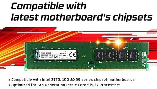 کینگستون تکنولوژی 32 گیگابایت DDR4 3200MHz بدون ECC CL22 کینگستون تکنولوژی 32 گیگابایت DDR4 3200MHz بدون ECC CL22