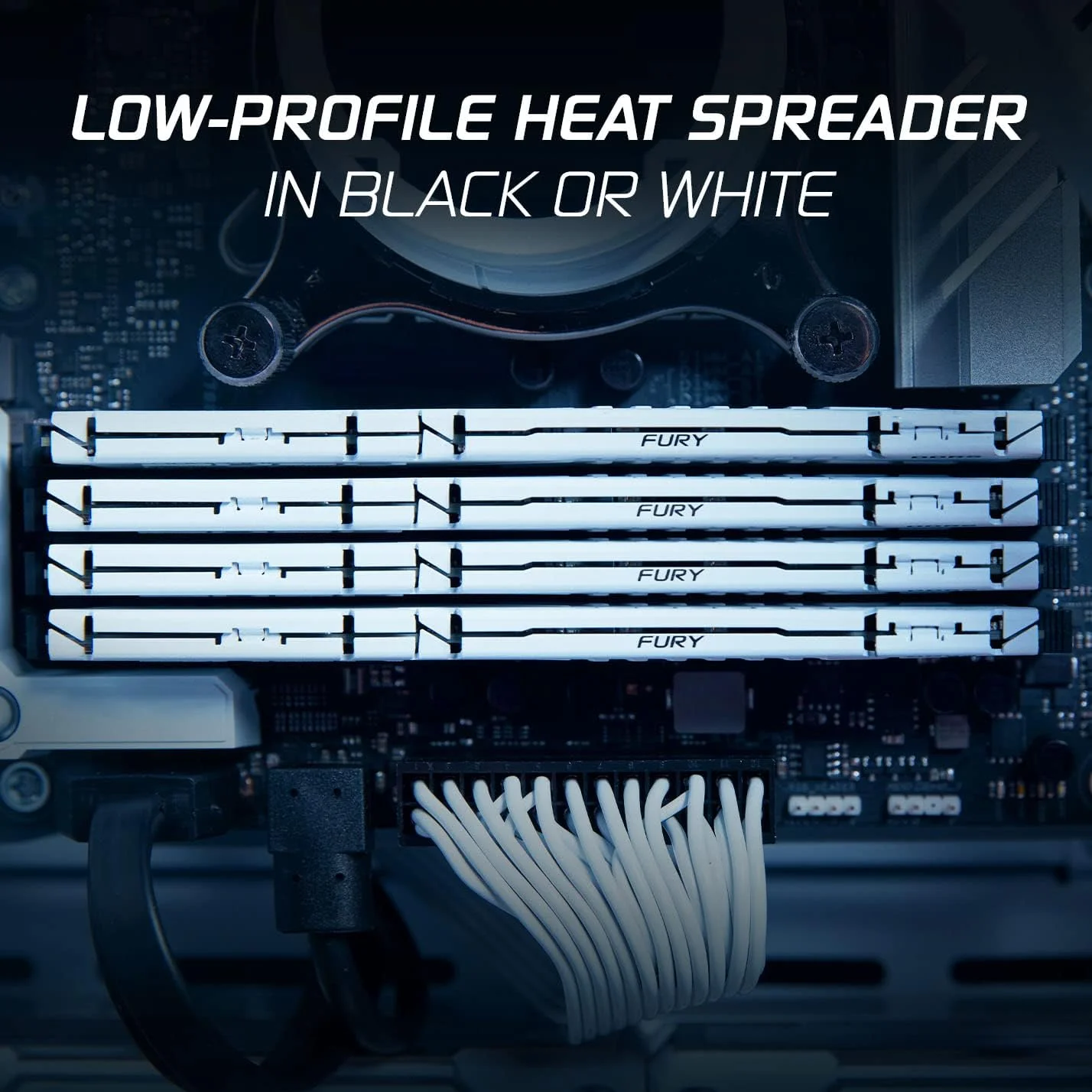 کینگستون تکنولوژی Kingston Fury Beast White 64GB (2x32GB) 5200MT/s CL36 DDR5 Expo DIMM | اورکلاک | پلاگ اند پلی | AMD Expo | کیت 2 عددی | KF552C36BWEK2-64 کینگستون تکنولوژی Kingston Fury Beast White 64GB (2x32GB) 5200MT/s CL36 DDR5 Expo DIMM | اورکلاک | پلاگ اند پلی | AMD Expo | کیت 2 عددی | KF552C36BWEK2-64