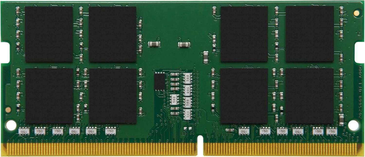 کینگستون ValueRAM 16GB 3200MT/s DDR4 Non-ECC CL22 SODIMM 1Rx8 1.2V حافظه لپ تاپ - KVR32S22S8/16 کینگستون ValueRAM 16GB 3200MT/s DDR4 Non-ECC CL22 SODIMM 1Rx8 1.2V حافظه لپ تاپ - KVR32S22S8/16