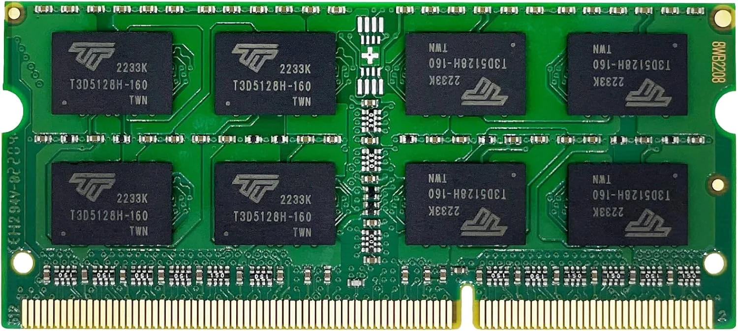 رم لپ تاپ Timetec 8GB DDR3L / DDR3 1600MHz (DDR3L-1600) PC3L-12800 / PC3-12800(PC3L-12800S) Non-ECC Unbuffered 1.35V/1.5V CL11 2Rx8 Dual Rank 204 Pin SODIMM، ارتقاء حافظه کامپیوتر