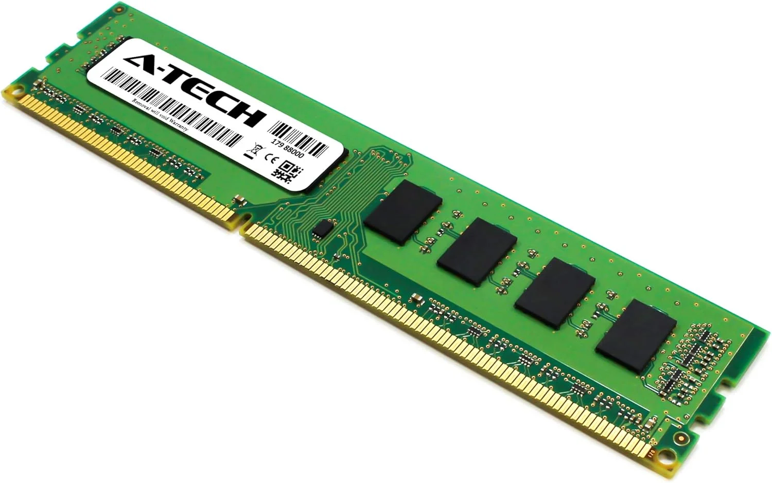 رم 4 گیگابایتی A-Tech جایگزین برای Kingston KTH9600CS/4G | DDR3 1600MHz PC3-12800 1Rx8 1.5V UDIMM Non-ECC 240-Pin DIMM ماژول حافظه