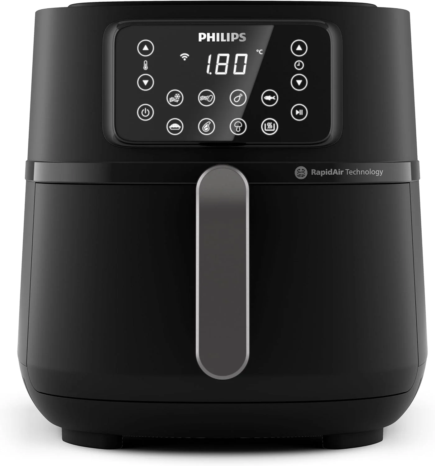 سرخ کن فیلیپس سری 5000 XXL متصل به برنامه Home ID - ظرفیت 7.2 لیتر، توان 2000 وات، فناوری Rapid Air، دارای سینی پخت، مدل HD9285/93
