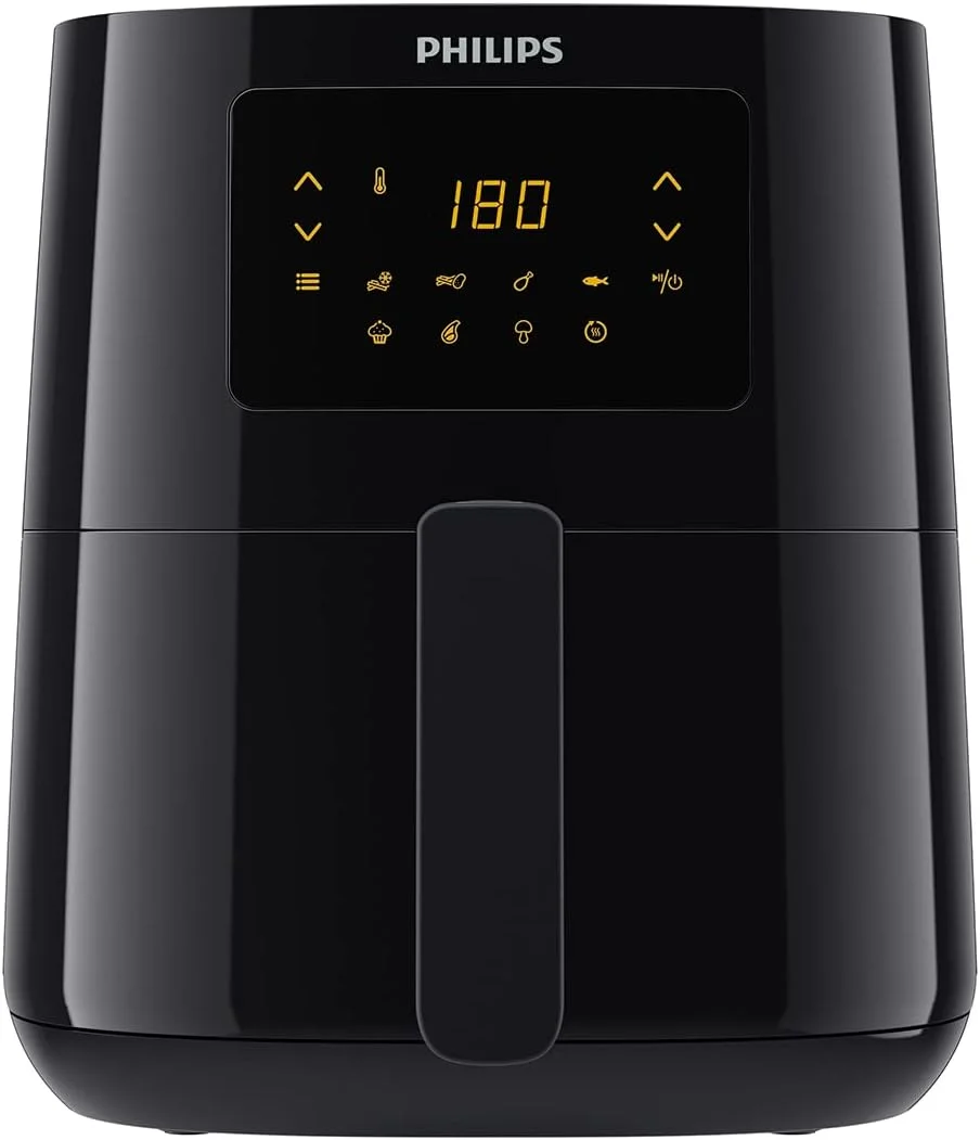 سرخ کن فیلیپس مدل L - 1400 وات، 50 هرتز، 4.1 لیتر، 0.8 کیلوگرم، فناوری Rapid Air، مشکی - HD9252/91 (بازسازی شده)