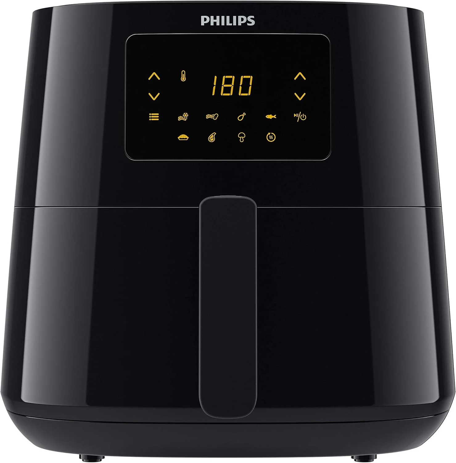 سرخ کن بدون روغن فیلیپس مدل Essential Airfryer XL با ظرفیت 2.65 پوند/6.2 لیتر، دیجیتال با تکنولوژی Rapid Air، سبد با تمیز کردن آسان، مشکی مدل HD9270/91