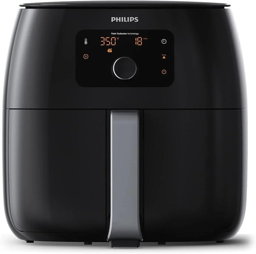 سرخ کن بدون روغن فیلیپس مدل Premium Airfryer XXL با تکنولوژی حذف چربی، 3 پوند/7 کوارت، مشکی، HD9650/96