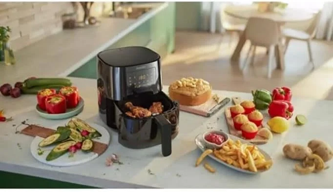 سرخ کن بدون روغن Versuni Philips HD9252/90 با ظرفیت 0.8 کیلوگرم، 4.1 لیتر