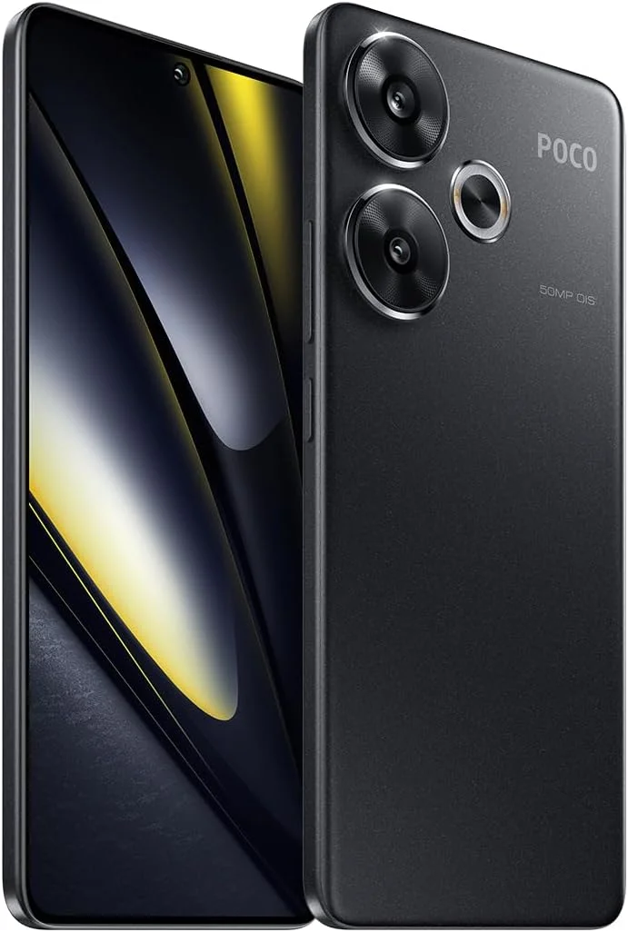 گوشی موبایل شیائومی POCO F6 5G، مشکی (8 گیگابایت رم + 256 گیگابایت حافظه داخلی) | Snapdragon 8s Gen 3 | صفحه نمایش 6.67 اینچی AMOLED 120 هرتز | دوربین سه گانه با OIS 50+8 مگاپیکسل، دوربین جلو 20 مگاپیکسل گوشی موبایل شیائومی POCO F6 5G، مشکی (8 گیگابایت رم + 256 گیگابایت حافظه داخلی) | Snapdragon 8s Gen 3 | صفحه نمایش 6.67 اینچی AMOLED 120 هرتز | دوربین سه گانه با OIS 50+8 مگاپیکسل، دوربین جلو 20 مگاپیکسل
