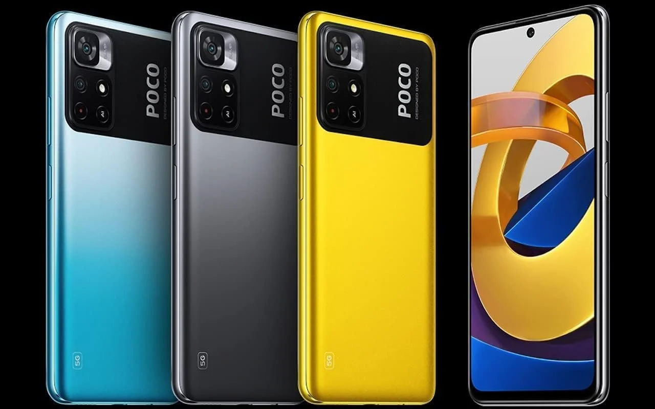 شیائومی POCO M4 PRO با 6 گیگابایت رم و 128 گیگابایت حافظه داخلی - آبی (زرد)