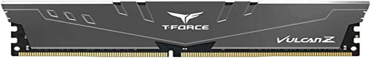 رم 8 گیگابایتی گیگابایت TeamGroup T-Force Vulcan Z DDR4-3200 PC4-25600U DIMM 288-Pin CL16-18-18 خاکستری