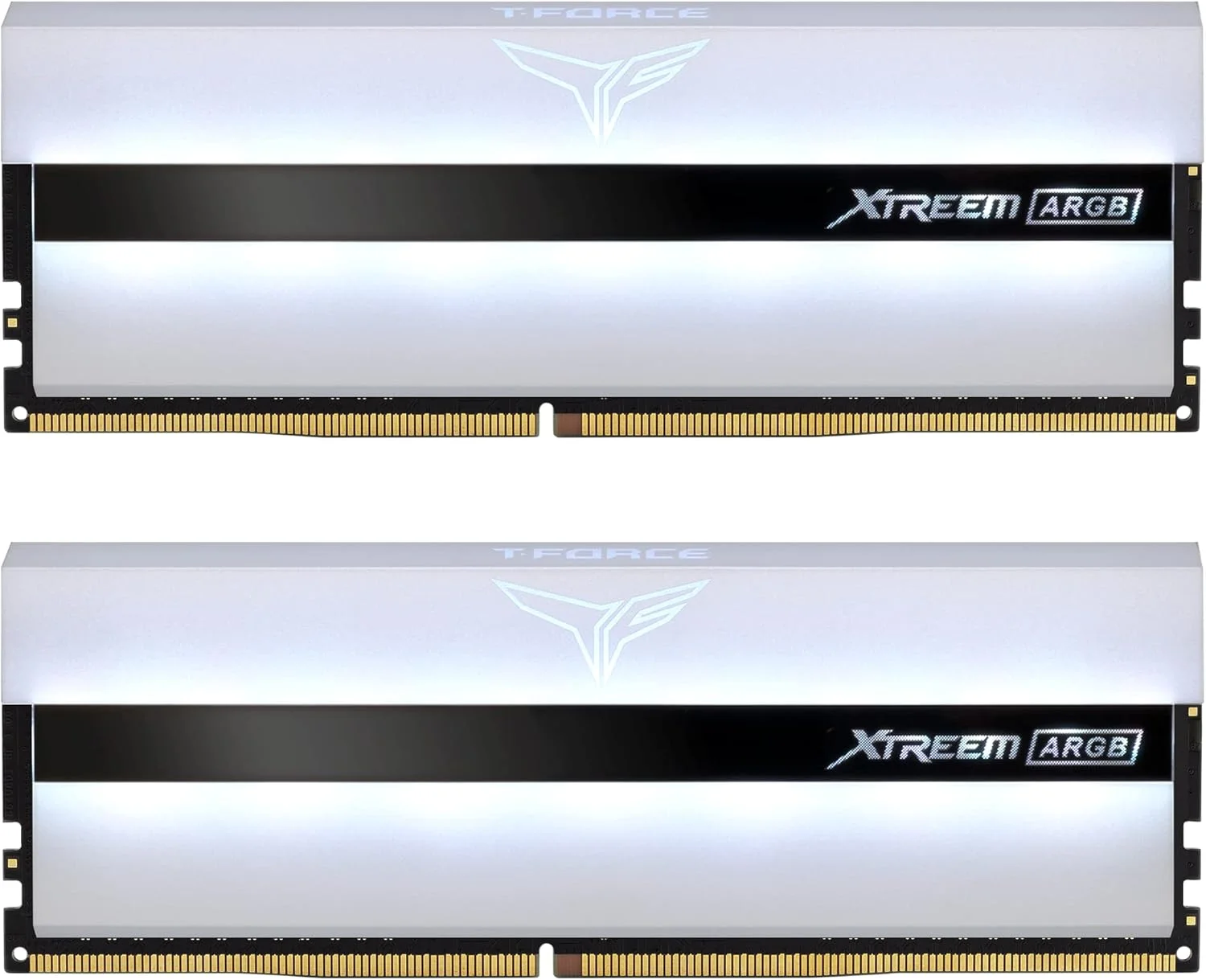کیت دوگانه 16 گیگابایتی Team Group T-Force Xtreem ARGB، DDR4-3200، CL14، سفید