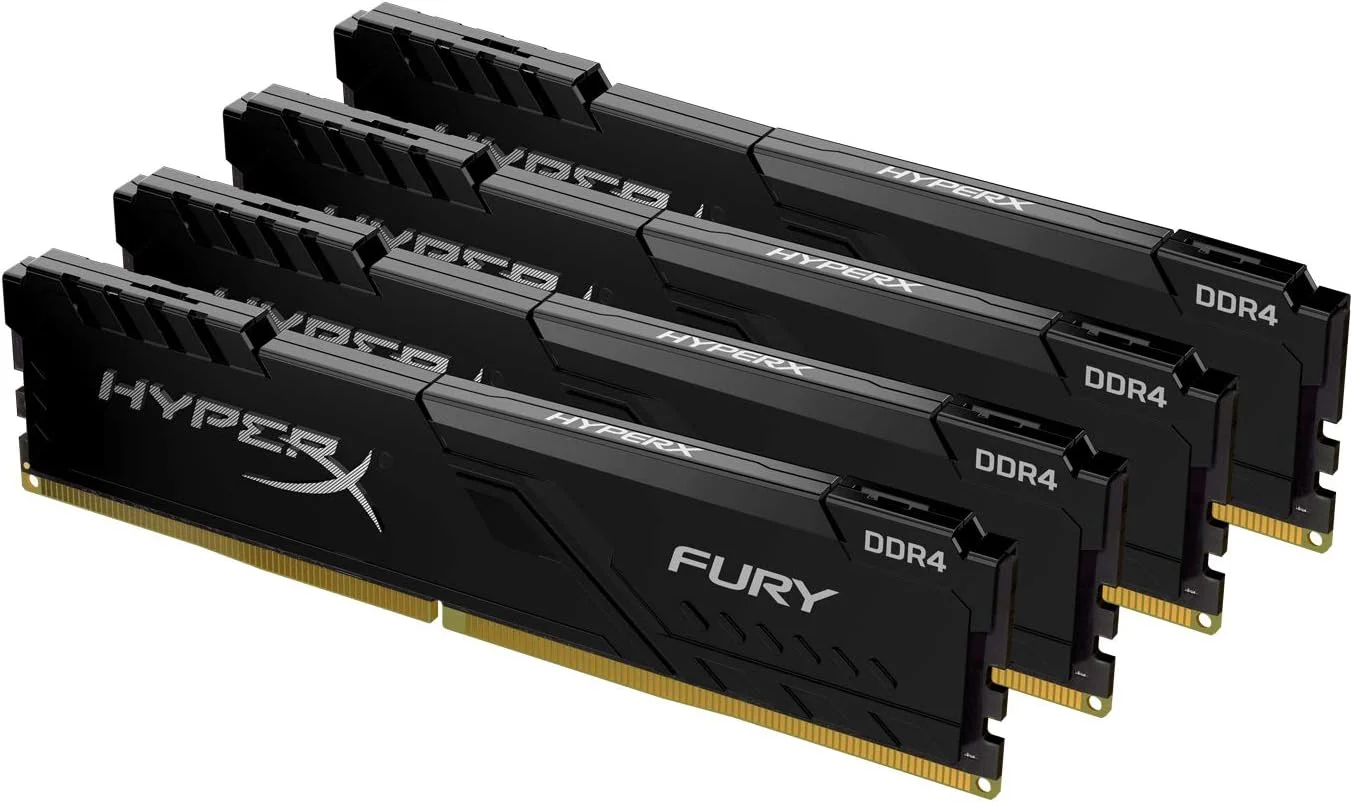 رم کامپیوتر HyperX FURY Black HX426C16FB3/16 با ظرفیت 16 گیگابایت، سرعت 2666 مگاهرتز، DDR4 CL16 DIMM