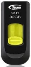 تیم گروپ TC14132GY01 - تیم C141 فلش مموری 32 گیگابایتی USB 2.0 زرد