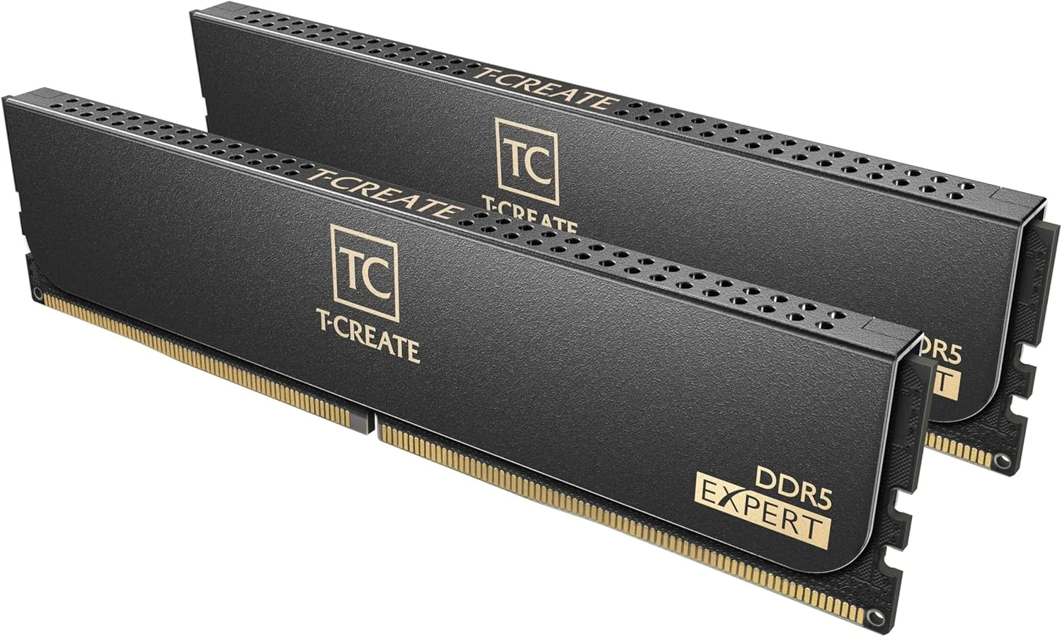 کیت حافظه رم دسکتاپ 32 گیگابایتی TEAMGROUP T-Create Expert Overclocking 10L DDR5 (2x16GB) 6000MHz (PC5-48000) CL38-46-46-76 سازگار با Intel XMP 3.0 و AMD Expo - مدل CTCED532G6000HC38GDC01