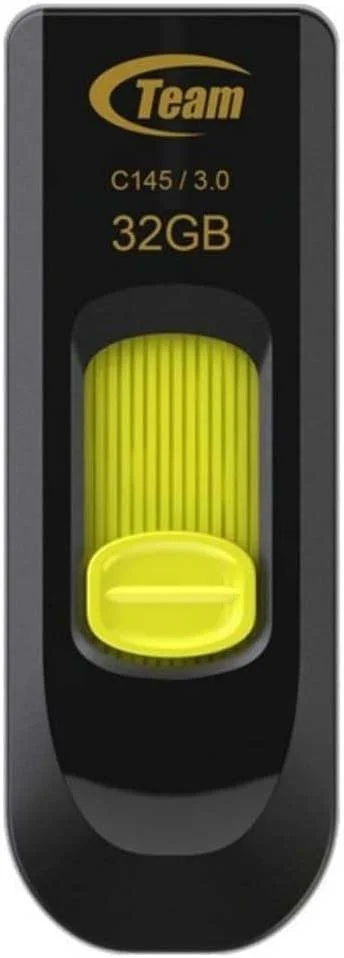 فلش مموری 32 گیگابایتی USB 3.0 تیم گروپ مدل C145 - زرد