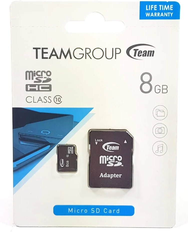 کارت حافظه میکرو اس دی 8 گیگابایتی TEAMGROUP Team Group کلاس 10